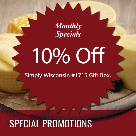 Monthly specials