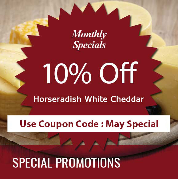 May Special 2026 - Horseradish White Cheddar